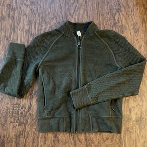Lululemon knit zip up